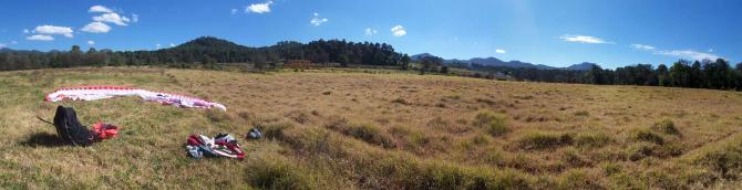 Aussenlandung direkt hinter de "Torre"
