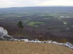 Paragliding Fluggebiet Nordamerika » USA » Pennsylvania,The Pulpit,Sicht vom Startplatz