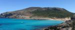 Paragliding Fluggebiet Europa Spanien Balearen,Cap de Freu,Start- und Landeplatz aus größerer Entfernung