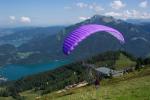 Paragliding Fluggebiet Europa » Österreich » Salzburg,Zwölferhorn, 12er-Horn,Startplatz unter dem Gipfel