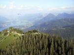 Paragliding Fluggebiet Europa » Österreich » Salzburg,Zwölferhorn, 12er-Horn,Abendliches Aufsoaren am Zwölferhorn
