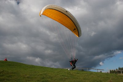 paragleiter start vom radsberg