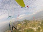 Paragliding Fluggebiet Asien » Nepal,Sirubari  - Pokhara,November 2013, Konfetti am Sarangkot