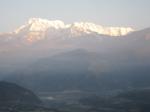 Paragliding Fluggebiet Asien » Nepal,Andhi Khola Valley,Wenn man gut überhöht, bekommt man Anapurna zu sehen