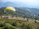 Paragliding Fluggebiet Asien » Nepal,Pokhara - Maya Devi,Startplatz Sarangkot - Foto Google Earth: Rio Saito