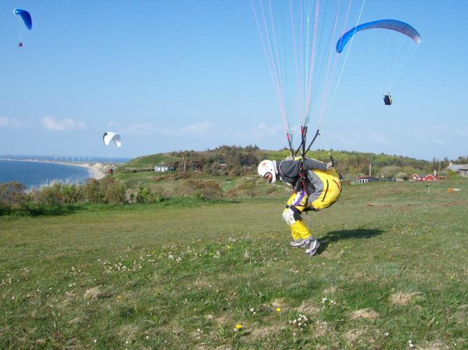 und wieder und wieder geht es in die Luft - gutes Training