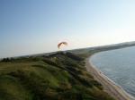 Paragliding Fluggebiet Europa » Dänemark,Toftum Bjerge,Links ist der Startplatz -... Perfekt ...