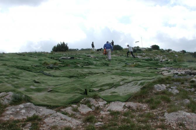 Startplatz rechts - Mai 2005