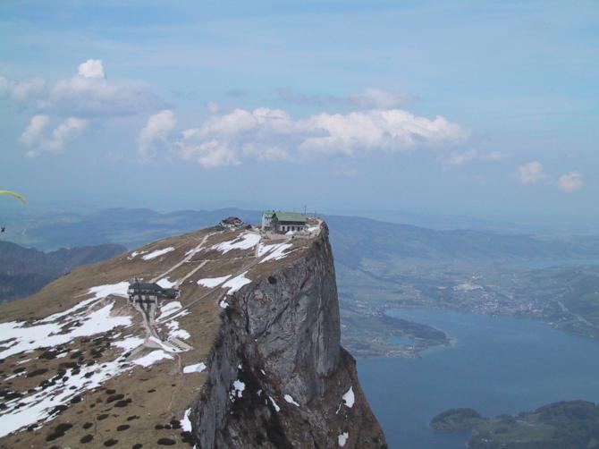 Schafberg Gipfel mit Mondsee