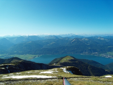 Wolfgangsee vom Schafberg
Blickrichtung Süd

www.flymozart.at