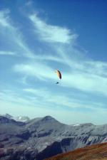 Paragliding Fluggebiet Europa » Schweiz » Graubünden,Naraus,Cassons Blickrichtung Nord