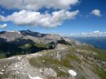 Paragliding Fluggebiet Europa » Schweiz » St. Gallen,Pizol,Der Cassonsgrat mit Bergstation. Aug 2007.