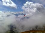 Paragliding Fluggebiet Europa » Schweiz » Graubünden,Naraus,Über den Wolken ...