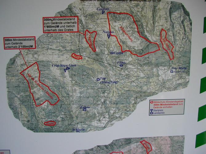 Bitte die Wildschutzgebiete beachten!!!