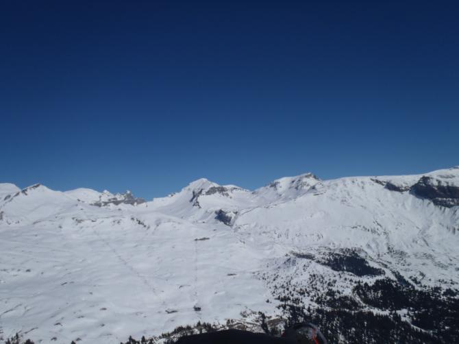 Laax am 8.2.2011 auf 2850m