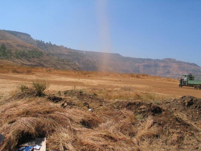 Beware of the dust devils.