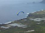 Paragliding Fluggebiet Europa » Spanien » Kanarische Inseln,el Hierro - Dos Hermanas,Flug nach Start beim Startplatz Salida 1200 m an der Strasse, Februar 2006