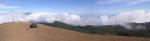 Paragliding Fluggebiet Europa » Spanien » Kanarische Inseln,la Palma - Kante bei Puerto Naos,Panorama vom Gipfel des Pico Birigoya. Blick Richtung NO - Sta Cruz de la Palma