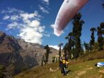 Paragliding Fluggebiet Asien » Indien,Bijli Mahadev (Bekhali) - Kullu Valley,Startplatz Gulaba (Ri. Rohtang Pass)