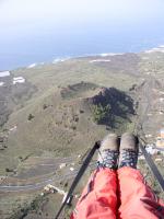 Paragliding Fluggebiet Europa » Spanien » Kanarische Inseln,La Palma - Campanarios, Jedey,Der Vulkankegel von Jedey