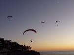 Paragliding Fluggebiet Europa » Spanien » Kanarische Inseln,La Palma - Campanarios, Jedey,Es wird bald dunkel, zeit um landen zu gehen.