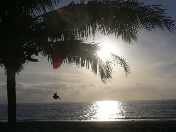 Landung in Puerto Naos