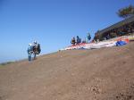 Paragliding Fluggebiet Europa » Spanien » Kanarische Inseln,Teneriffa Taucho,Der NEUE vergrösserte Startplatz TAUCHO , noch unbewachsen.
Dezember 2005