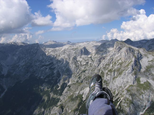 Vom Bischling gestartet und dem Tennengebirge entlang - genial...