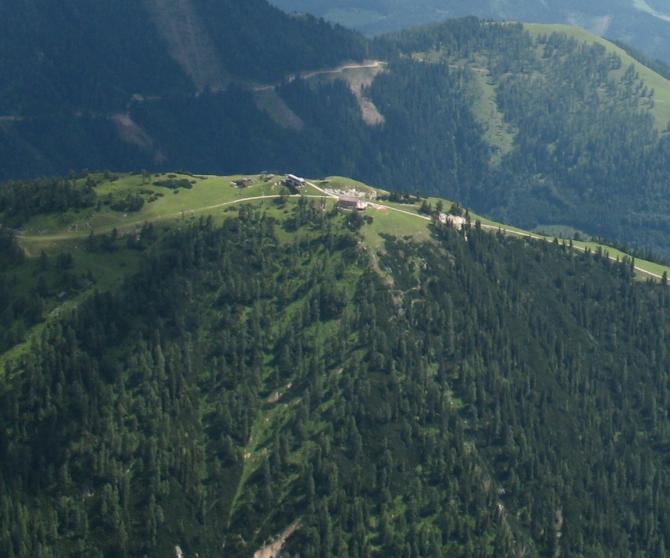 Weststartplatz auf der Bischlinghöhe (Blick Richtung Osten)