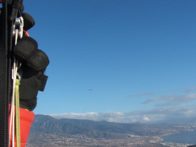 blick zurück richtung Santa Cruz(ganz rechts)