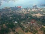Paragliding Fluggebiet Asien Indonesien ,Wonogiri,Start- und Landeplatz rot eingekreist

August 2008