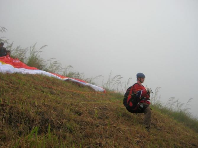 Warten auf das Wolkenfenster.

Januar 2008