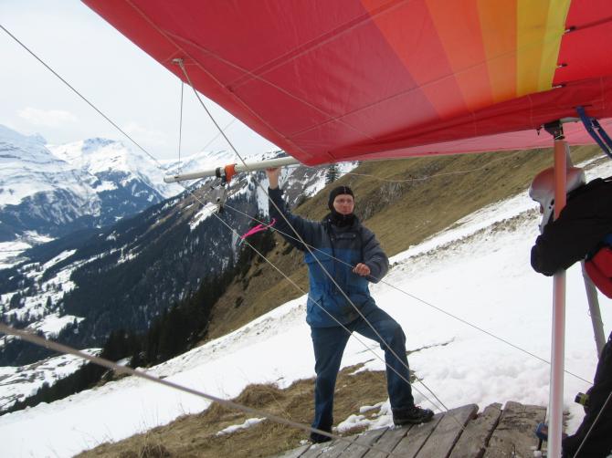 An der Delta-Rampe startklar
April 06