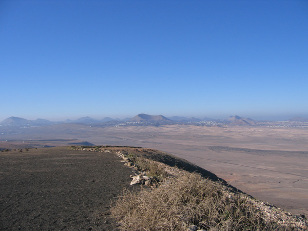 Startplatz und Blick in die andere Richtung