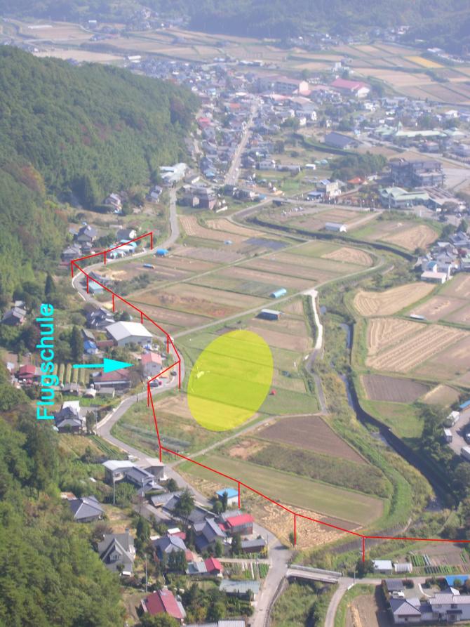 trotz der (gutmarkierten) Stromleitung nicht allzu anspruchsvolle LZ