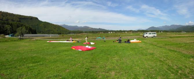 LZ: wide open (an ideal alternative with strong N-winds in Hakuba-Happo)