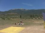 Paragliding Fluggebiet Europa » Spanien » Andalusien,El Yelmo,Landeplatz mit Blick Richtung Startplatz El Yelmo
