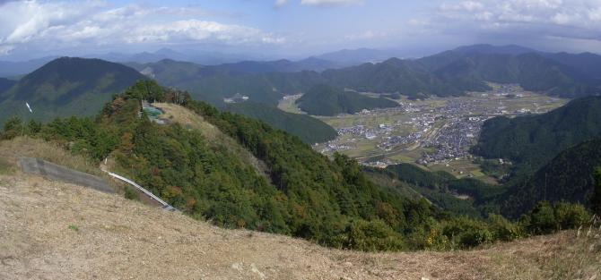 Aussicht vom oberen Startplatz aus, wo auch HG's starten können.