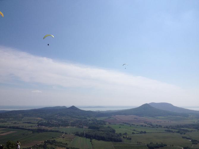 Lake Balaton Panorama View, Sept. 9, 2017