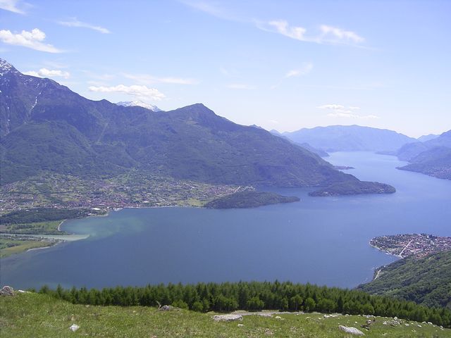 Blick vom Startplatz Monte Mezzo