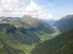 Paragliding Fluggebiet Europa » Österreich » Tirol,Silvretta - Predigberg-Adamberg-Ballunspitze,Blick nach Osten...