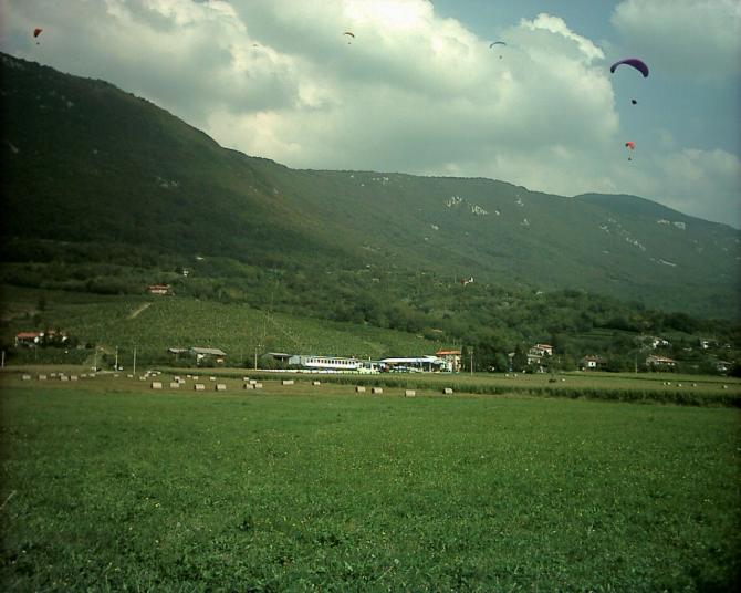 Sicht vom Landeplatz aus