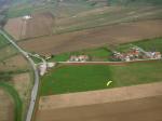 Paragliding Fluggebiet Europa » Slowenien,Lijak / Lijac,Kurz vor der Landung