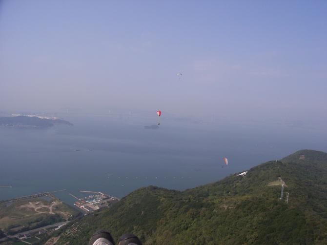 Ausicht auf die 'Inland Sea'