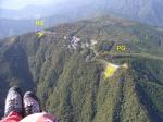 Paragliding Fluggebiet Asien Japan ,Ohsayama Flight Area / Mt.Osa,die verschiedenen SP