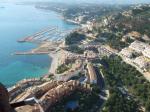 Paragliding Fluggebiet Europa » Spanien » Valencia,Morro de Toix,Der Landeplatz am Strand.