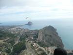 Paragliding Fluggebiet Europa » Spanien » Valencia,Morro de Toix,What a view eh.  Calpe in the distance where sometimes we land  when winds get too strong.
Enjoy.