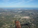 Paragliding Fluggebiet Europa » Spanien » Valencia,Coll de Rates,Der Blick auf Parcent