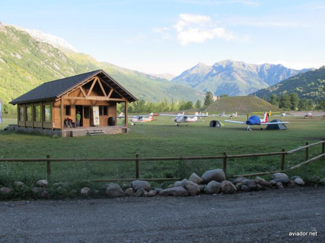 Clubhaus am Flugplatz