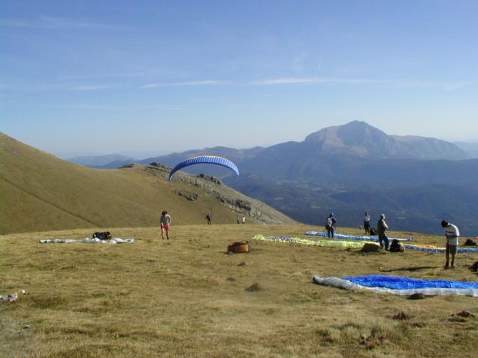 Startplatz Prados de Muria
 im August 2005